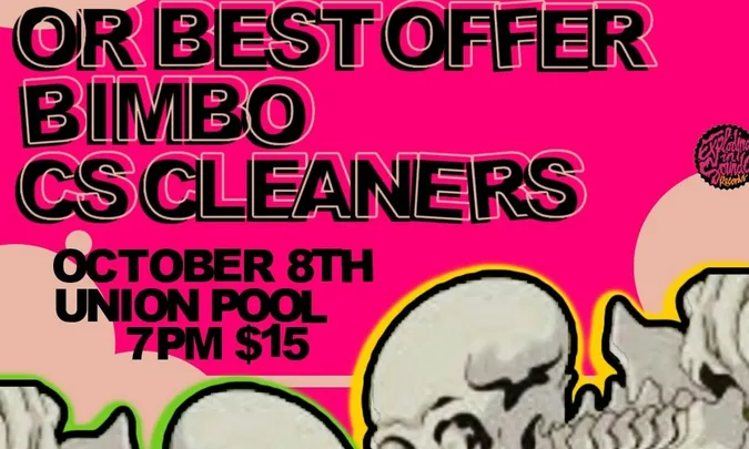 Exploding In Sound 15th Anniversary: Washer / Or Best Offer / Bimbo / CS Cleaners
