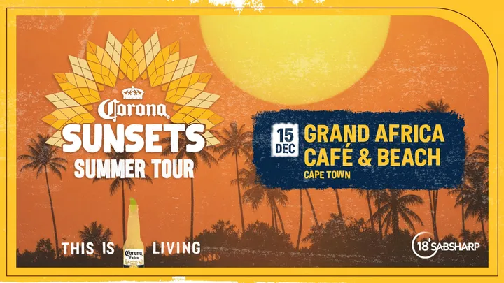 Corona Sunsets Summer Tour 2025 - Grand Africa Cafe, Cape Town (Copy)