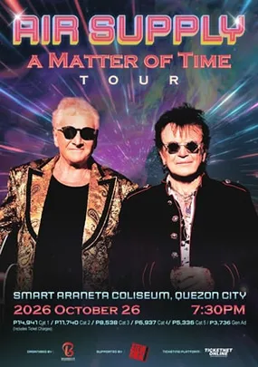 Air Supply A Matter of Time Tour