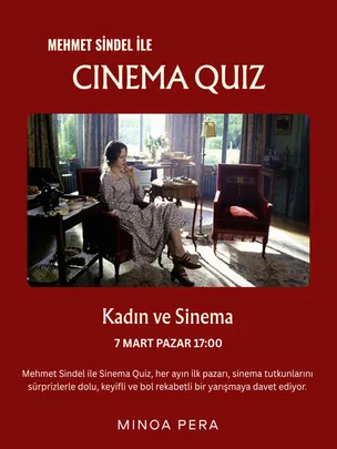 Mehmet Sindel'le Sinema Geceleri - Kadın ve Sinema (8 Mart Özel)