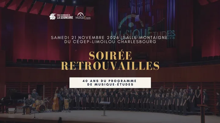 40e anniversaire -Soirée retrouvailles Musique-Études