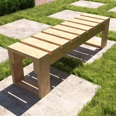 How to make an Outdoor Bench