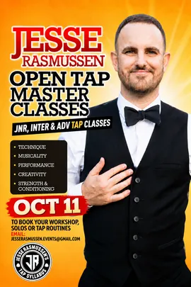 JESSE RASMUSSEN - TAP MASTER CLASS  (Juniors)