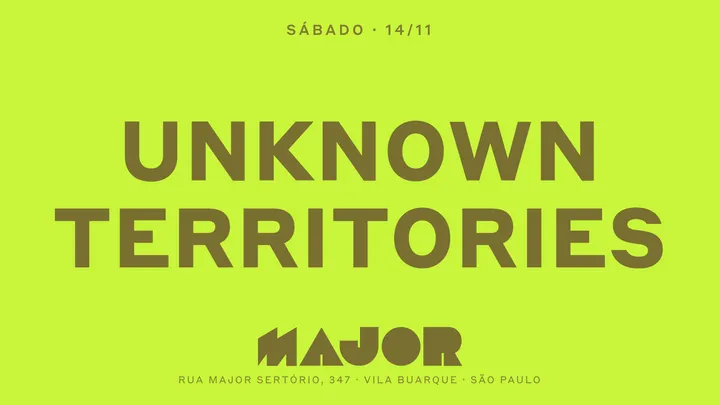 Major recebe unknown territories