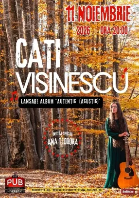 CATI VISINESCU - Lansare de album "AUTENTIC (ACUSTIC)"
