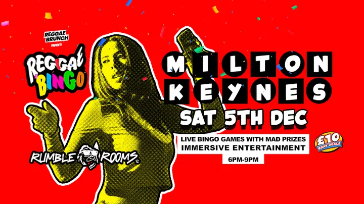 Reggae Bingo - Milton Keynes - Sat 5th Dec