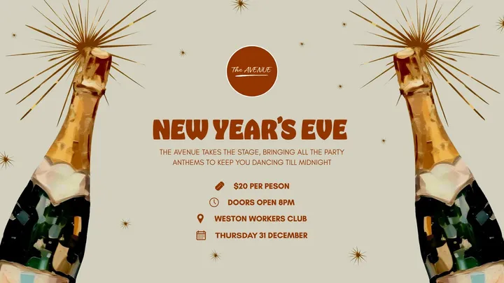 NEW YEAR'S EVE 2026 at Weston Workers