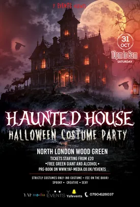 HAUNTED HOUSE PARTY (ALL INCLUSIVE)