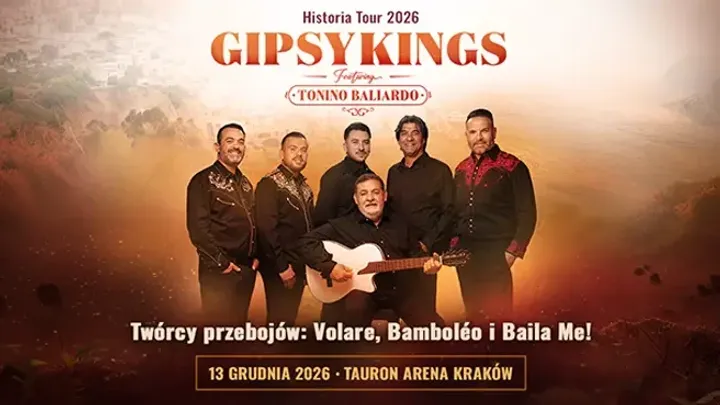 Gipsy Kings feat. Tonino Baliardo - Historia Tour 2026