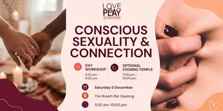 Conscious Sexuality & Connection - Full-Day Workshop + Optional Evening Temple