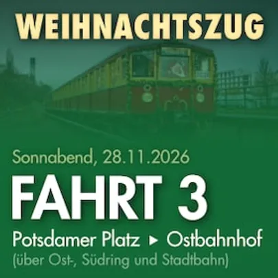 Fahrt 3 - von Potsdamer Platz nach Ostbahnhof