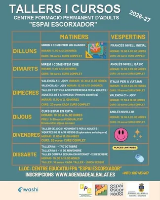 CURS DE VALENCIÀ A2 2026-2027
