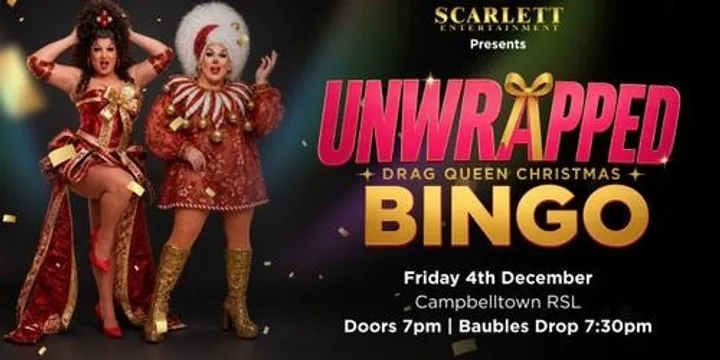 Unwrapped Drag Queen Bingo - Campbelltown