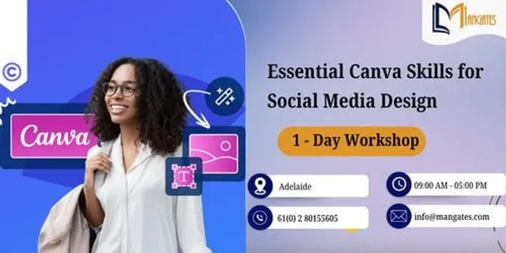 Essential Canva Skills for Social Media Design – 1 Day Course in Adelaide