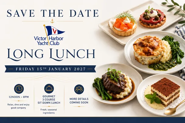 VHYC Long Lunch Friday 15th January 2027