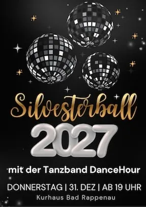 Silvesterball 2027 - mit der Tanzband DanceHour