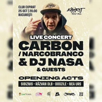 Concert Carbon & Guests • Expirat • 25.10
