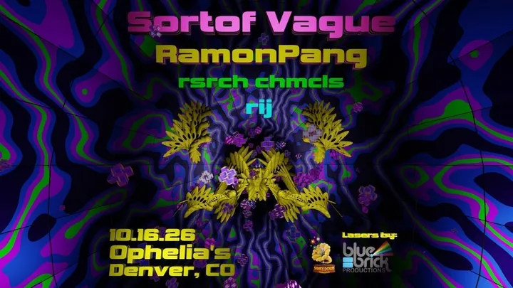 Sortof Vague with RamonPang, rsrch chmcls, & rij