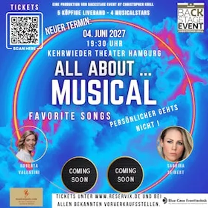 All About Musical - Favorit Songs - mit Roberta Valentini, Sabrina Seibert