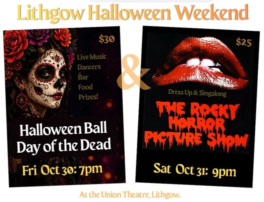 2026 Lithgow Halloween: Ball, Movie Night & Gaming Day