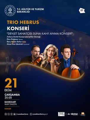 Devlet Sanatçısı Suna Kan’ı Anma Konseri - Trio Hebrus Konseri