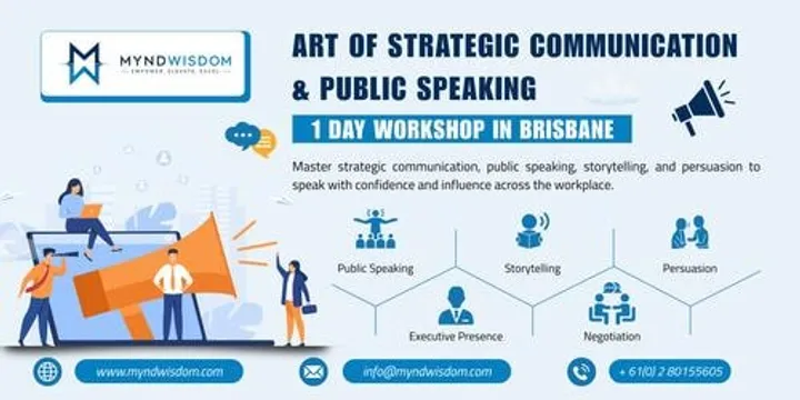 Art of Strategic Communication & Public Speaking: 1 Day Course | Brisbane
