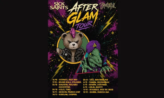 AFTER GLAM TOUR 2026: SICK SAINTS + HYPNOSAUR I KATOWICE