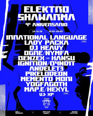 4º ANIVERSARIO ElektroShawarma