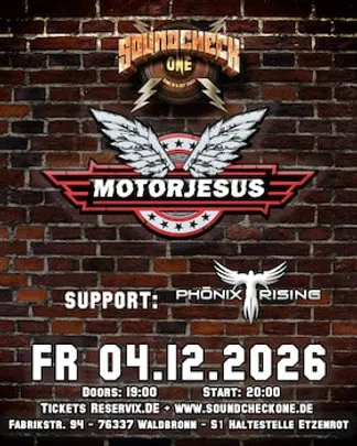 Motorjesus + Support: Phönix Rising