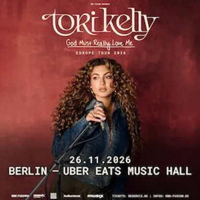 Tori Kelly VIP SOUNDCHECK PARTY PACKAGE - God Must Really Love Me Europe Tour