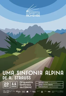 Uma Sinfonia Alpina, de R. Strauss