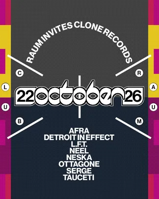 ADE - RAUM invites Clone Records
