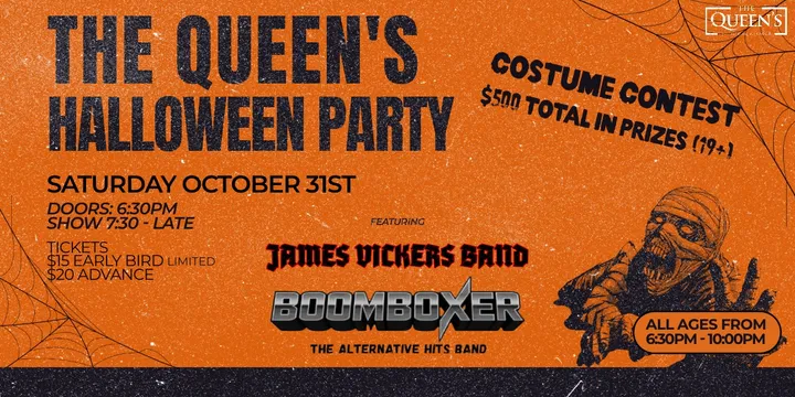 HALLOWEEN PARTY @ THE QUEEN'S