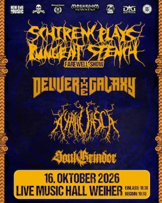 Schirenc Plays Pungent Stench - Farewell - Those Who Came From Heaven Tour 2026