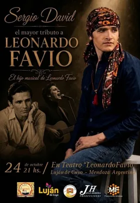 SERGIO DAVID presenta TRIBUTO A LEONARDO FAVIO