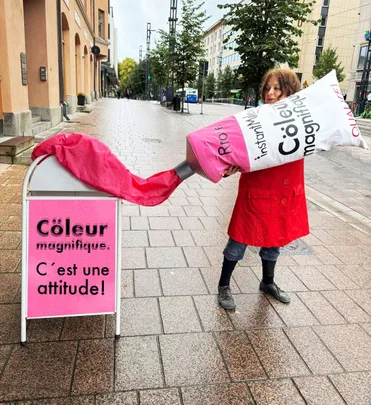 Cöleur magnifique! Sukellus maalaukseen