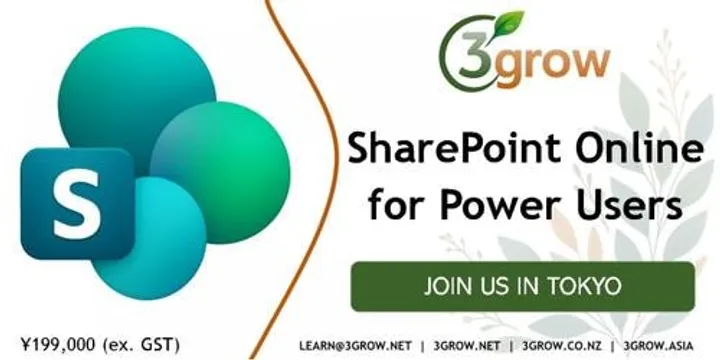 SharePoint Online for Power Users, 4-Day Training Course in Tokyo