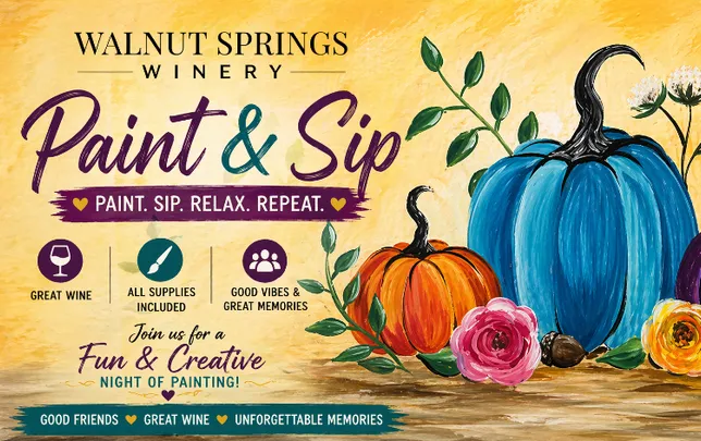 Paint & Sip - Fall Pumpkins