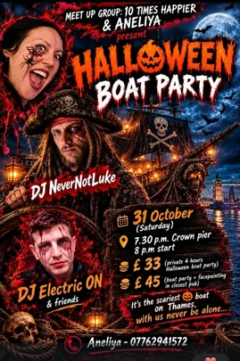 Halloween Boat Party