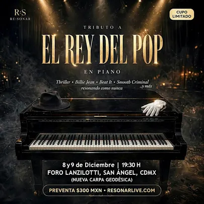 RE:SONAR • MICHAEL JACKSON en PIANO [MTY]
