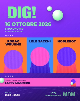 DIG! fear Robag Wruhme, Lele Sacchi