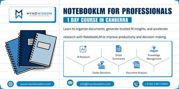 NotebookLM for Professionals: 1 Day Session in Canberra