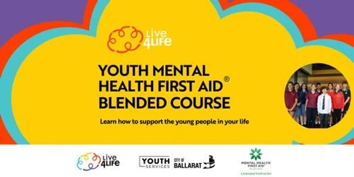 Live4Life Ballarat Youth Mental Health First Aid Training (November)