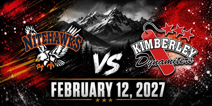 Beaver Valley Nitehawks  @ Kimberley Dynamiters
