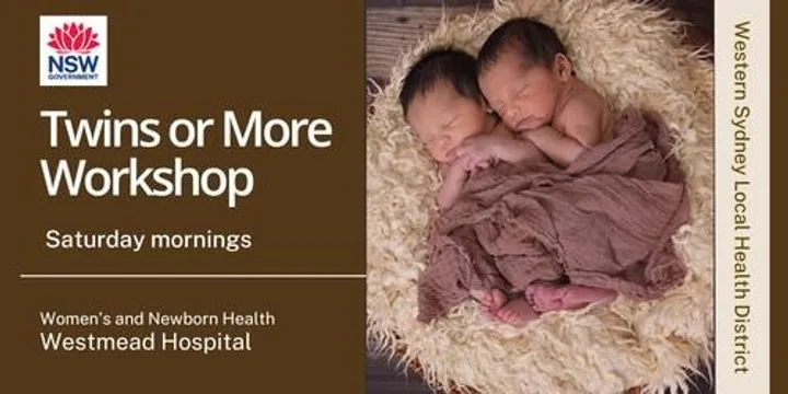 Twins or More Workshop Saturday 14th November 2026