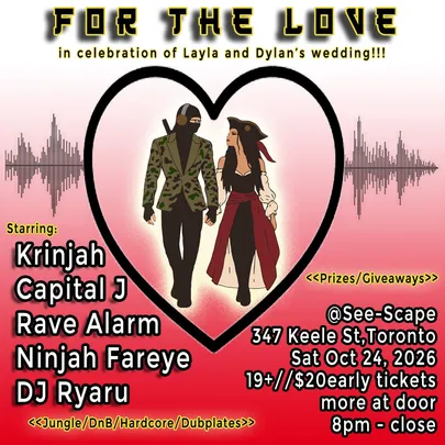 FOR THE LOVE - DJ CAPITAL J, KRINJAH, RAVE ALARM