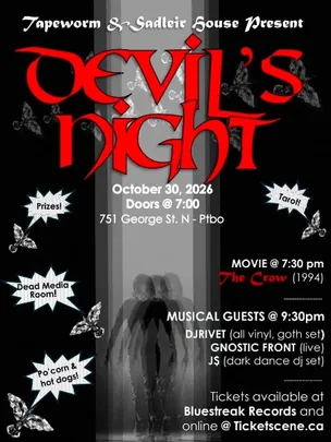 Tapeworm Presents: DEVILS NIGHT.