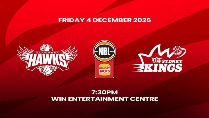 2026-27 Hungry Jacks NBL Season - Illawarra Hawks v Sydney Kings