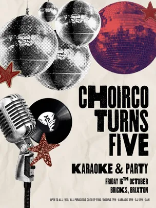 ChoirCo Turns Five: Karaoke & Pop Party