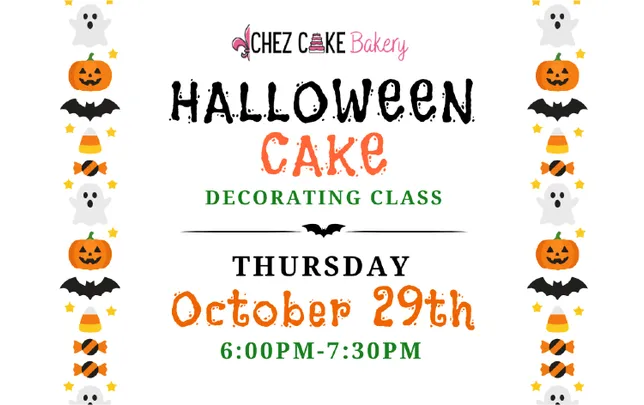 Halloween Cake Decorating Class
